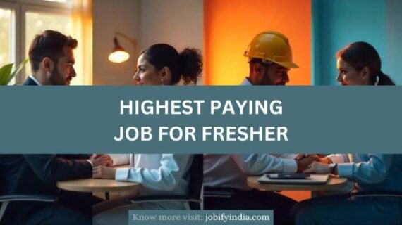 Top 8 High Paying Jobs for Freshers in India 2026 | Lucrative Entry ...