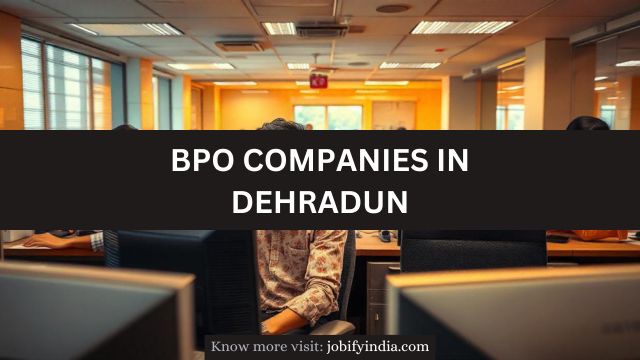 bpo companies in dehradun