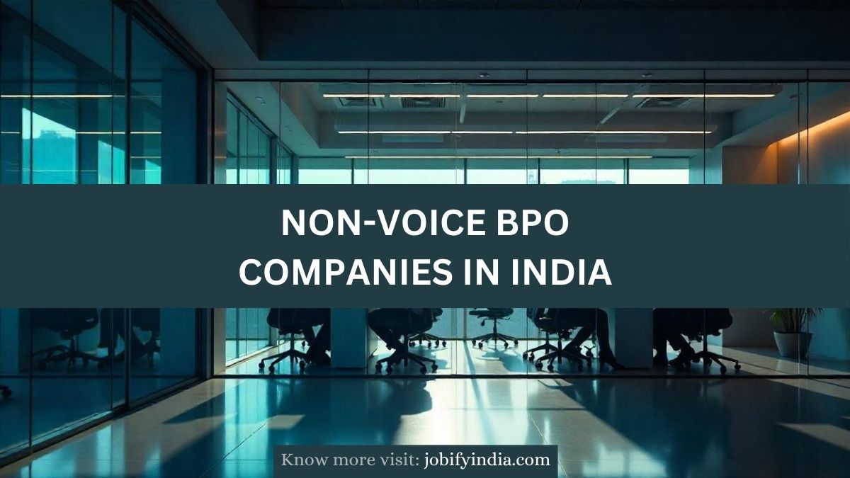 non voice bpo companies in india