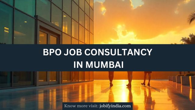BPO Job Consultancies in Mumbai