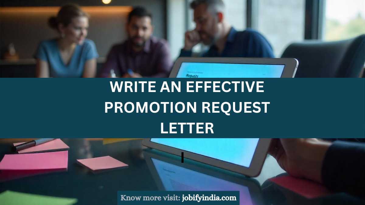 Promotion Request Letter