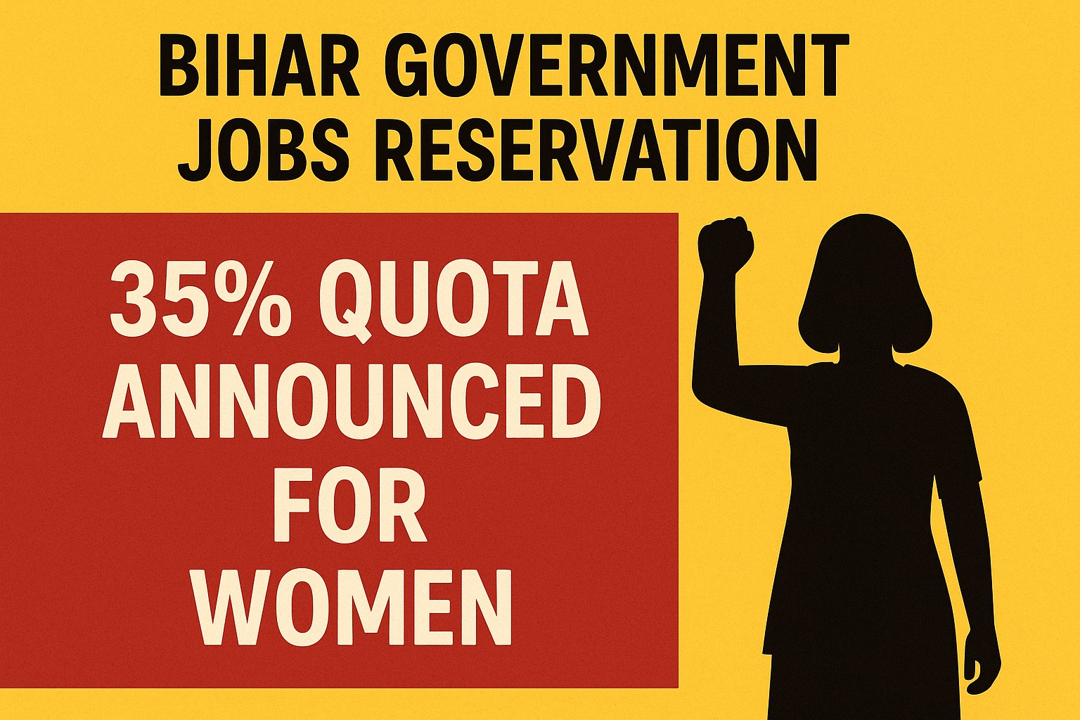 Bihar Government Jobs Reservation