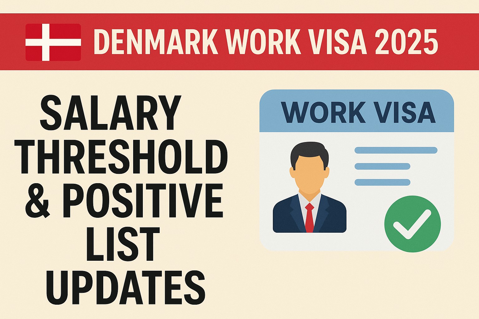 Denmark work visa 2025