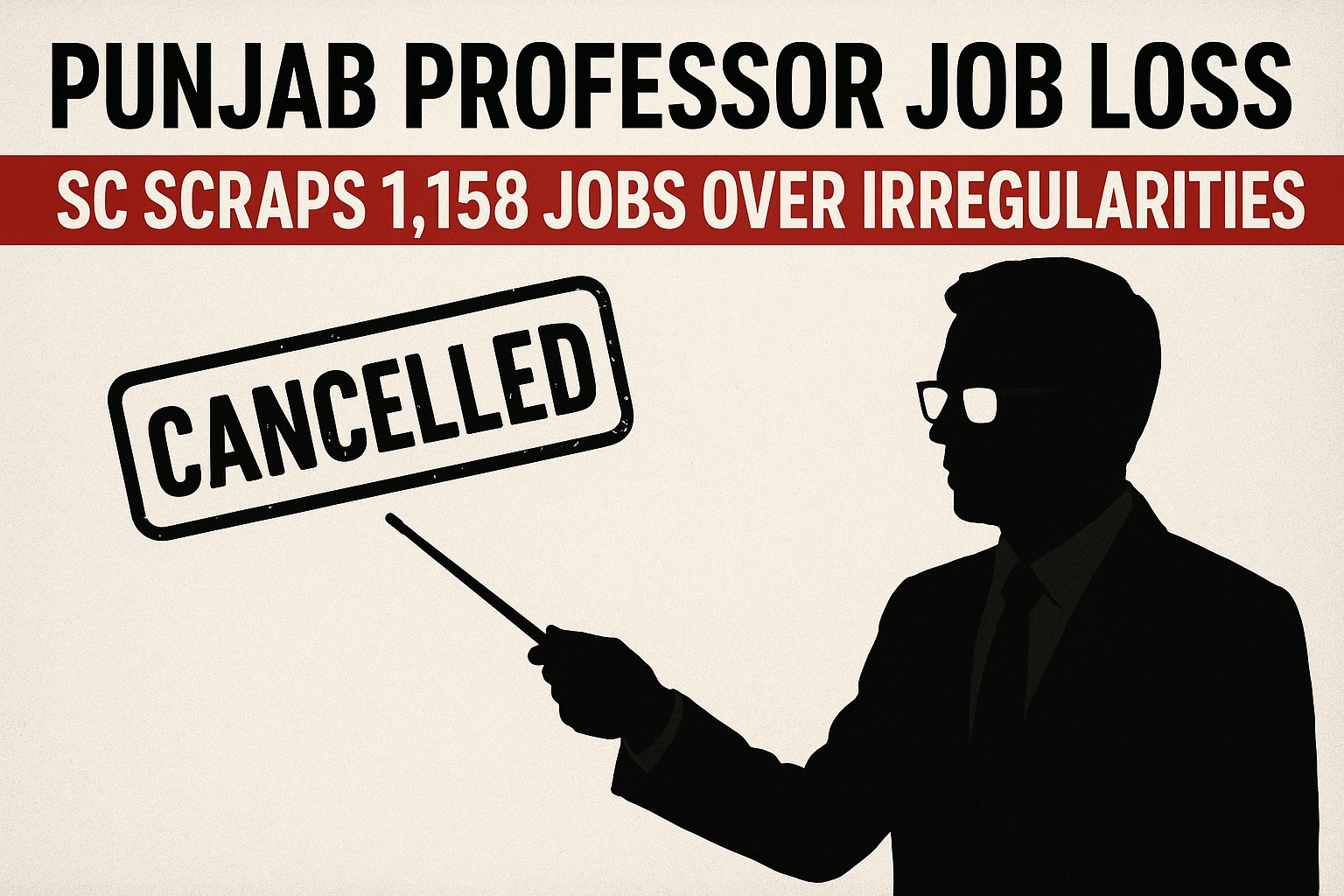 Punjab professor job loss