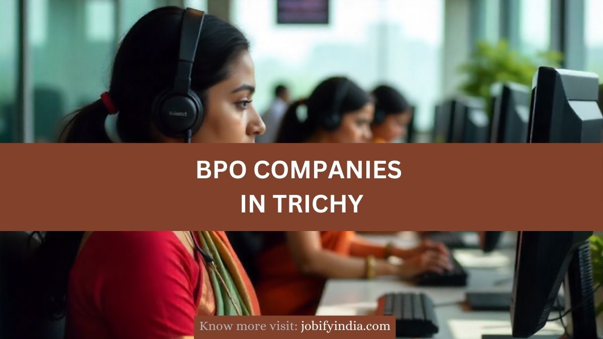 BPO Companies in Trichy